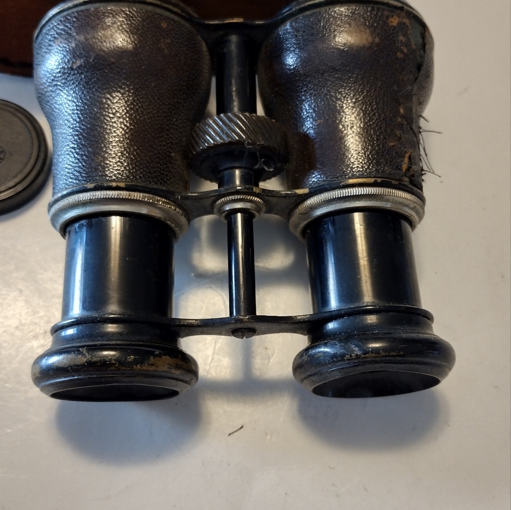 Vintage Pebble Leather Opera/Theater  Lenses Glasses Binoculars - Picture 6 of 10